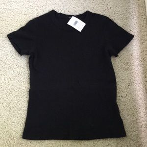 Brandy Melville NWT John Galt black tee
